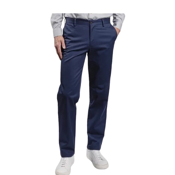 Alton Lane Mercantile Stretch Chino Pant Tailored Fit Blue Men’s 38x36 New - Picture 1 of 10